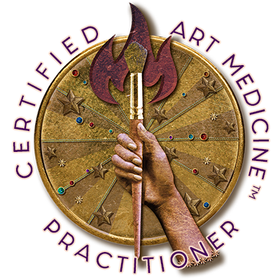 Certified Art Medicine Practitioner seal